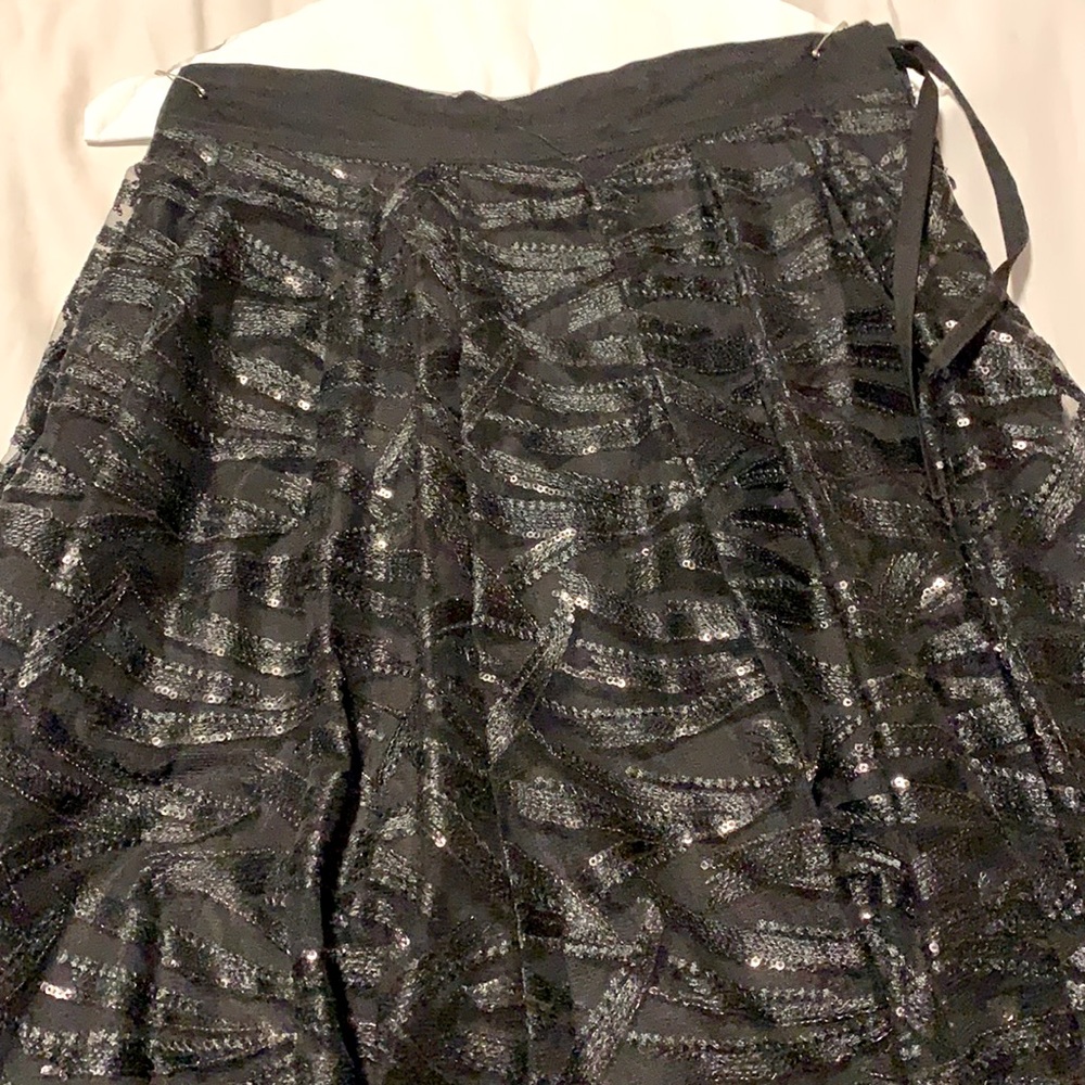 Black Lehenga Skirt from the Saree Room